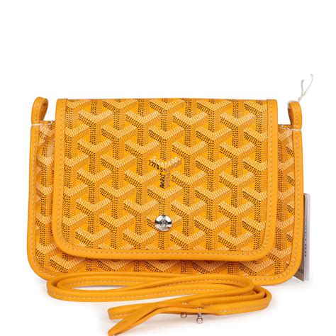 goyard wallet yellow|Goyard plumet pocket wallet price.